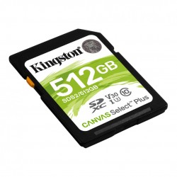 Card de Memorie SD Kingston Canvas Select Plus, 512GB, Class