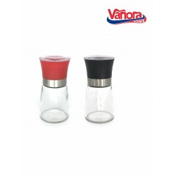 SET DOUA RASNITE CERAMICE SARE&PIPER 13.5CM, ROSU/NEGRU, VANORA HOME