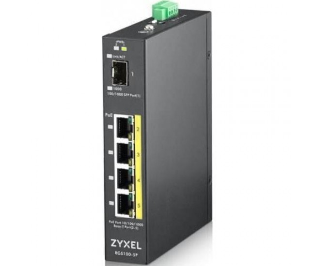 Switch Zyxel RGS100-5P-ZZ0101F, 5 port, 100/1000 Mbps