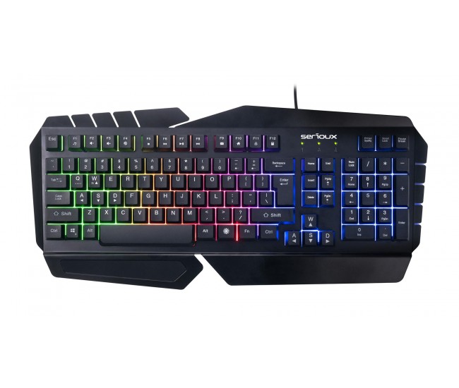 Tastatura gamig Serioux Andor, 104 taste, 19 taste Anti-ghosting ,
