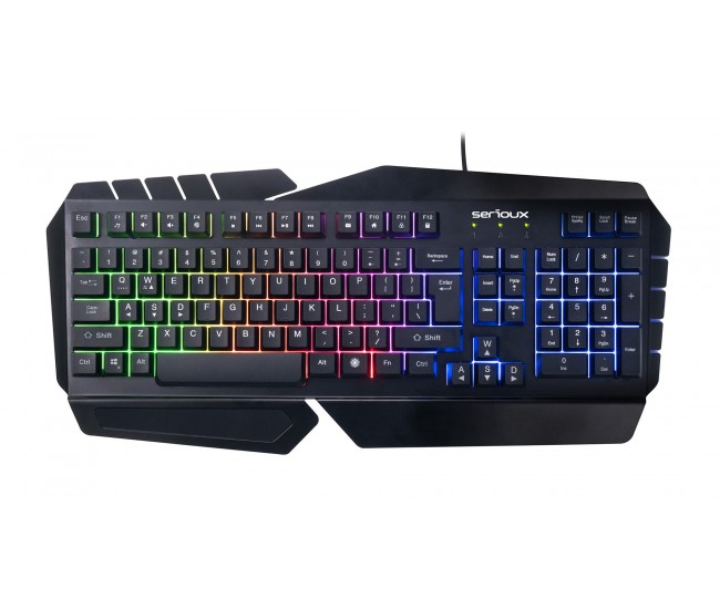 Tastatura gamig Serioux Andor, 104 taste, 19 taste Anti-ghosting