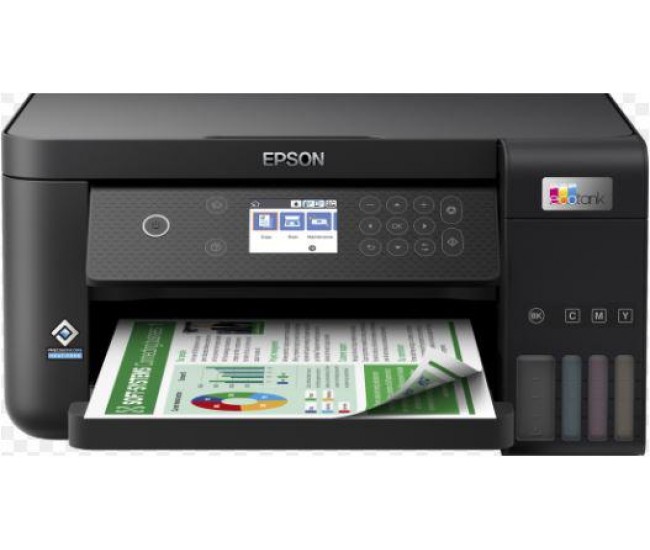 Multifunctional inkjet color Epson EcoTank CISS L6260, dimensiune A4 (Printare,Copiere,