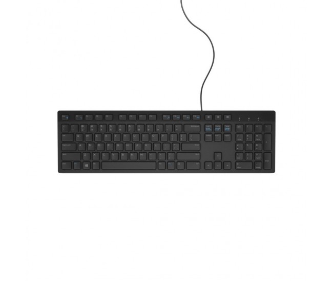 Tastatura Dell Keyboard Multimedia KB216, Wired, neagra