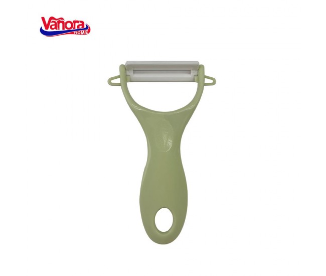 CURATATOR LEGUME LAMA CERAMICA 13x7.6CM VERDE, VANORA HOME