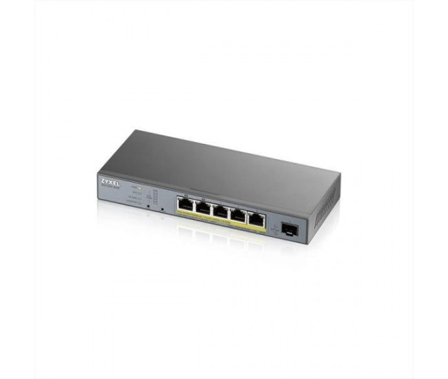 Switch Zyxel GS1350-6HP-EU0101F, 5 port, 100/1000 Mbps