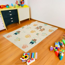 Covor de joaca pentru copii U-Grow, din spuma, pliabil, 2