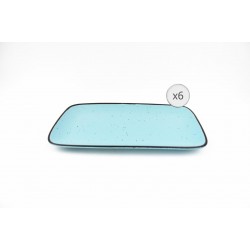 SET 6 PLATOURI CERAMICA 32x20 CM, ELECTRA, ART OF DINING