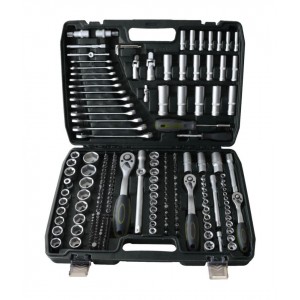 HEINNER TRUSA 216 PIESE CR-V (1/4",3/8"&1/2")