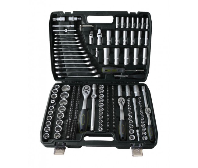 HEINNER TRUSA 216 PIESE CR-V (1/4",3/8"&1/2")