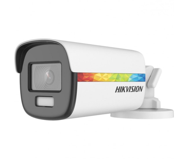 Camera supraveghere Hikvision Turbo HD ColorVu Bullet DS-2CE12DF8T-FSLN (2.8mm), 2MP,