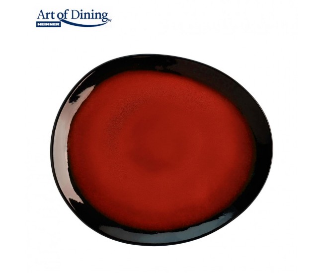 FARFURIE OVALA CERAMICA 21 CM, VULCANO, ART OF DINING BY
