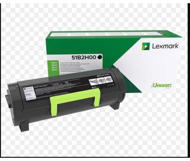 Toner Lexmark 51B2H00, black, 8.5 k, MS417DN, MS517DN, MS617DN,MX617DE, MX517DE,