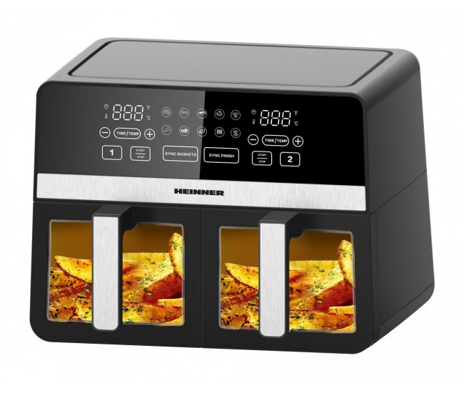 FRITEUZA DUBLA CU AER CALD HEINNER SIMCOOK HAF-K10DB24BK