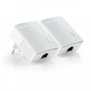 TP-Link Kit PowerLine 500Mbps, Ultra Compact Size, HomePlug AV, GreenPowerline,