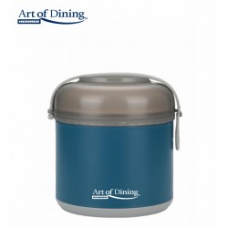 CASEROLA TERMICA 600 ML, LOCA, ALBASTRU, HEINNER