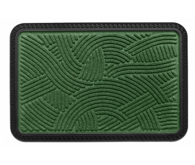 COVORAS INTRARE ANTIDERAPANT CU MARGINE CAUCIUCATA 40X60 CM, VERDE, HEINNER
