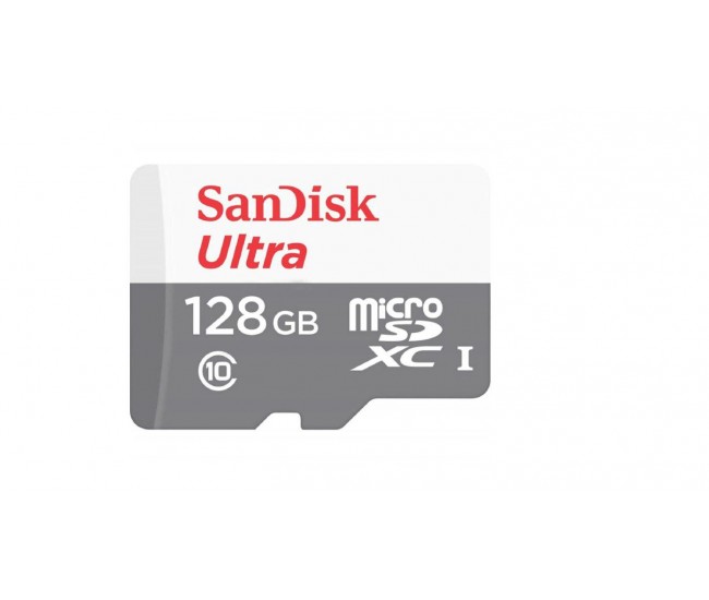 Card de Memorie SanDisk Ultra MicroSD, 128GB, Class 10