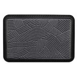 COVORAS INTRARE ANTIDERAPANT CU MARGINE CAUCIUCATA 40X60 CM, GRI, HEINNER