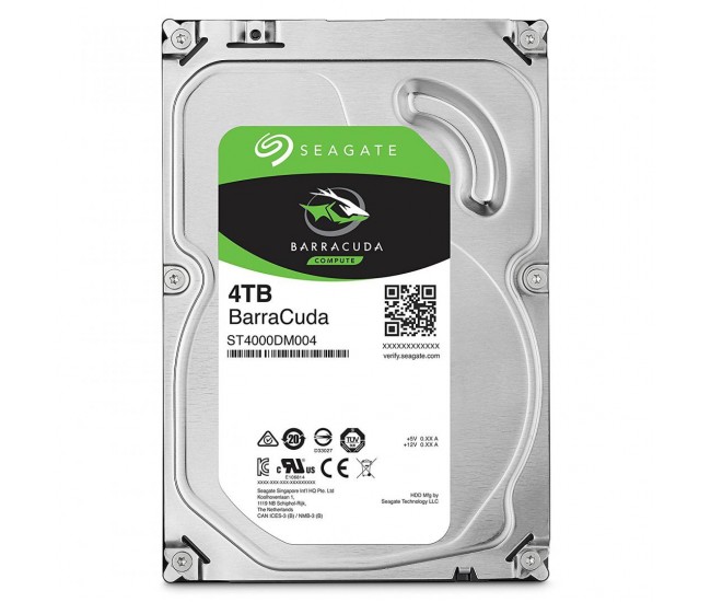 HDD Seagate Barracuda, 4TB, 7200RPM, SATA III