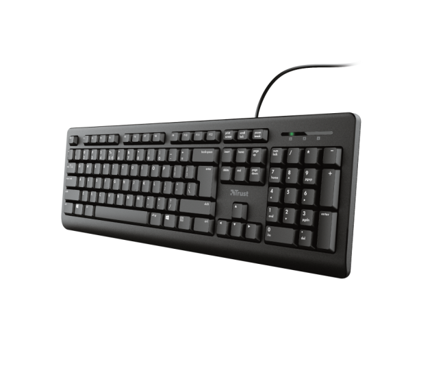 Tastatura Trust Primo, wired, negru