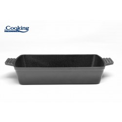 TAVA FONTA EMAILATA 33 x 23 x 7 CM, MARBLE