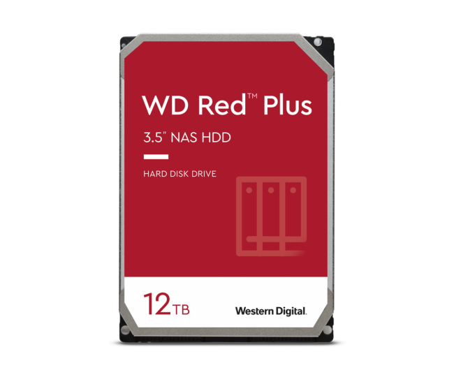 HDD WD Red™ Plus 12TB, 7200RPM, SATA III