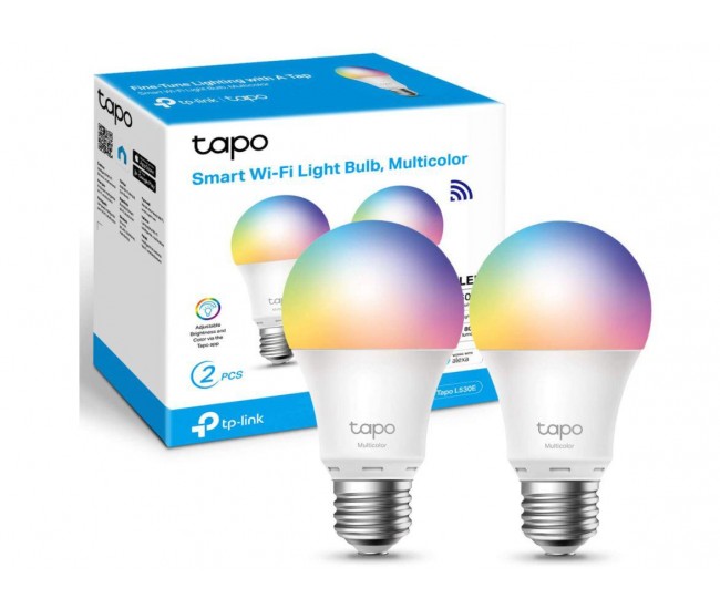 TP-Link Tapo L530E 2 PACK Smart bulb Multicolor Wi-Fi, E27,