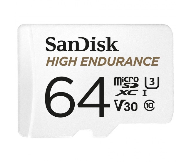 Card de Memorie MicroSD SanDisk, 64GB, Class 10