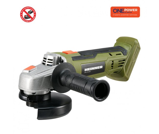 ONE POWER by  HEINNER POLIZOR UNGHIULAR 18V 9500RPM (FARA