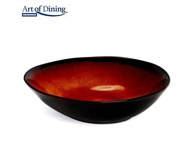 BOL OVAL CERAMICA 20 CM, VULCANO, ART OF DINING BY