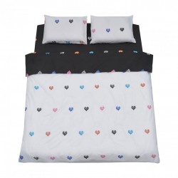 LENJERIE DE PAT KS MICROFIBRA HEARTS LENJERIE DE PAT KS MICROFIBRA HEARTS