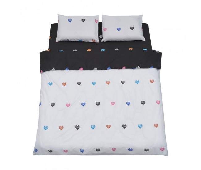 LENJERIE DE PAT KS MICROFIBRA HEARTS