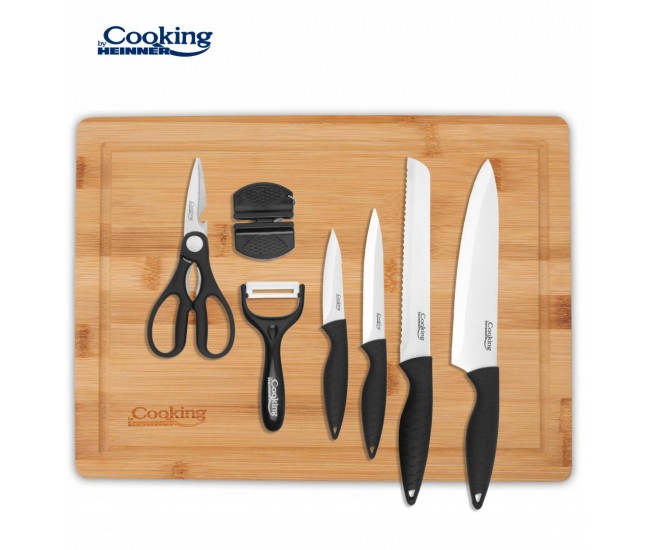 SET CUTITE DE BUCATARIE 8 PIESE, CARERA, COOKING BY HEINNER