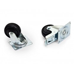 Set 4 roti Triton 2 roti cu frana, incarcare maxima