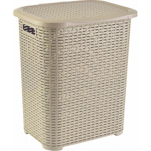 COS DE RUFE PLASTIC TIP RATTAN 45 L BEJ, 34,5x41x46