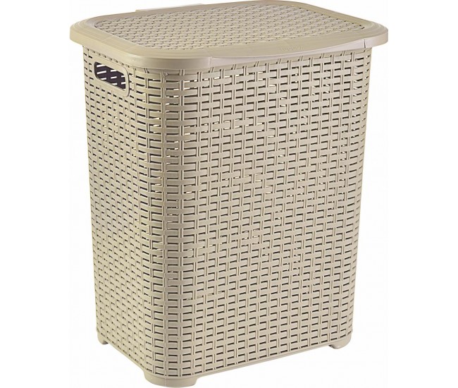 COS DE RUFE PLASTIC TIP RATTAN 45 L BEJ, 34,5x41x46