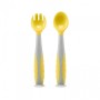 Set lingurita si furculita , galben, U-Grow