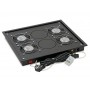 Panou ventilatie Triton pentru rack de podea 19", 4 ventilatoare