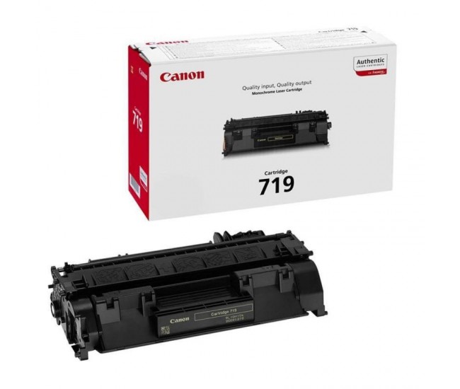 Toner Canon CRG719, black, capacitate 2100 pagini, pentru LBP6650dn, LBP6300dn,
