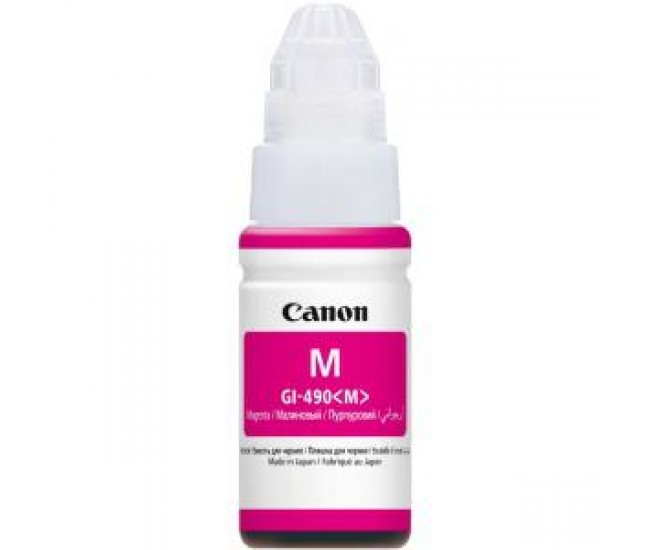 Cartus cerneala Canon GI-490 M, magenta, capacitate 70ml, pentru echipamente