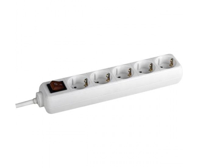 Prelungitor Bachmann SELLY 5xCEE7/3 PC, cu intrerupator, lungime cablu 1.5m,