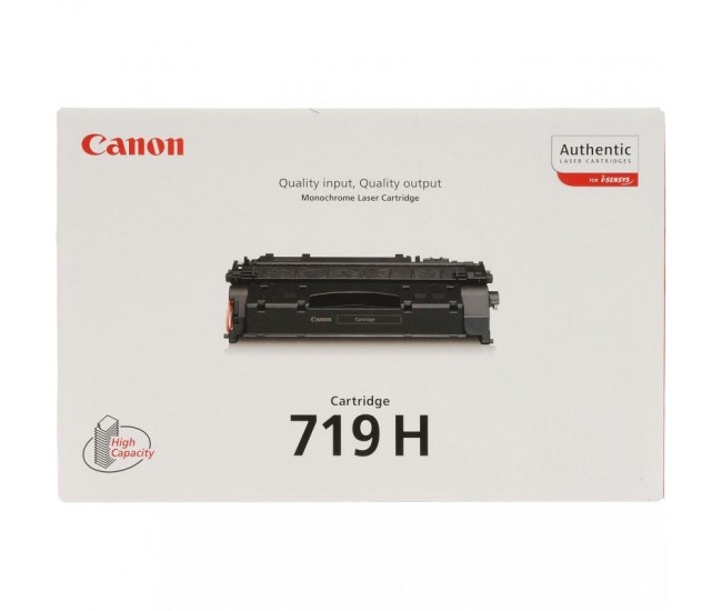 Toner Canon CRG719H, black, capacitate 6400 pagini, pentru LBP6650dn, LBP6300dn,