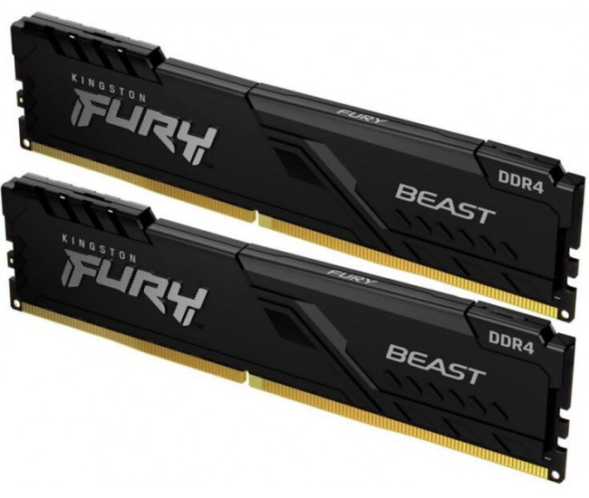 Memorie RAM Kingston, DIMM, DDR4, 16GB (2x8GB), CL16, 3200Mhz