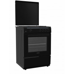 ARAGAZ GAZ HEINNER HFSC-V60BK, 4 ARZATOARE, SUPORT EMAIL, CAPAC METALIC,APRINDERE