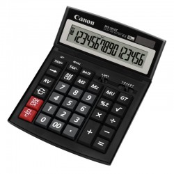Calculator birou Canon WS-1610T, 16 digiti, display LCD, alimentare solara