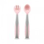 Set lingurita si furculita , roz, U-Grow