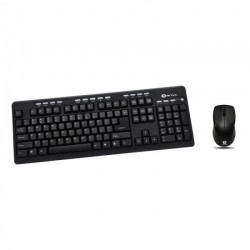 Kit tastatura + mouse Serioux MKM5500, cu fir, multimedia, negru,