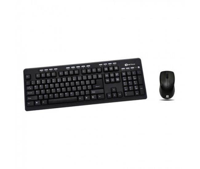 Kit tastatura + mouse Serioux MKM5500, cu fir, multimedia, negru