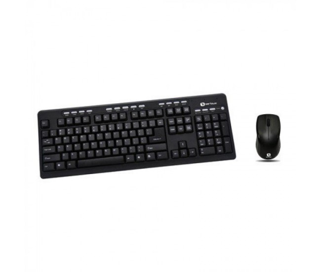 Kit tastatura + mouse Serioux MKM5500, cu fir, multimedia, negru,