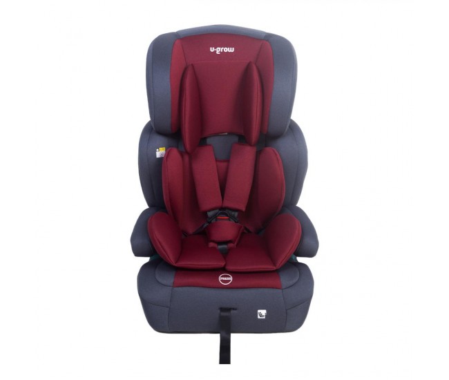 Scaun auto/inaltator 76-150CM(15M-12Y), R129, isofix, rosu, U-Grow